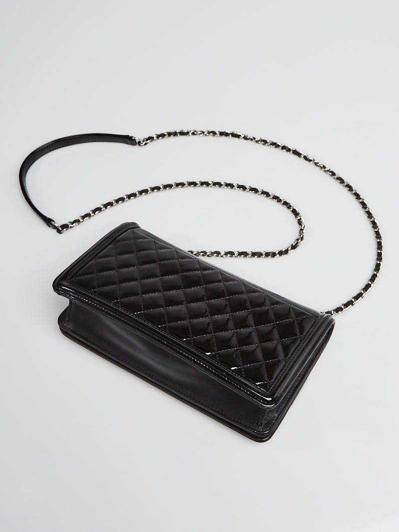 Chanel Black Plexiglas and Crystal Boy Brick Horizontal Flap Bag