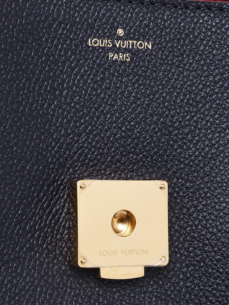 Louis Vuitton Monogram Empreinte Blanche BB Marine Rouge