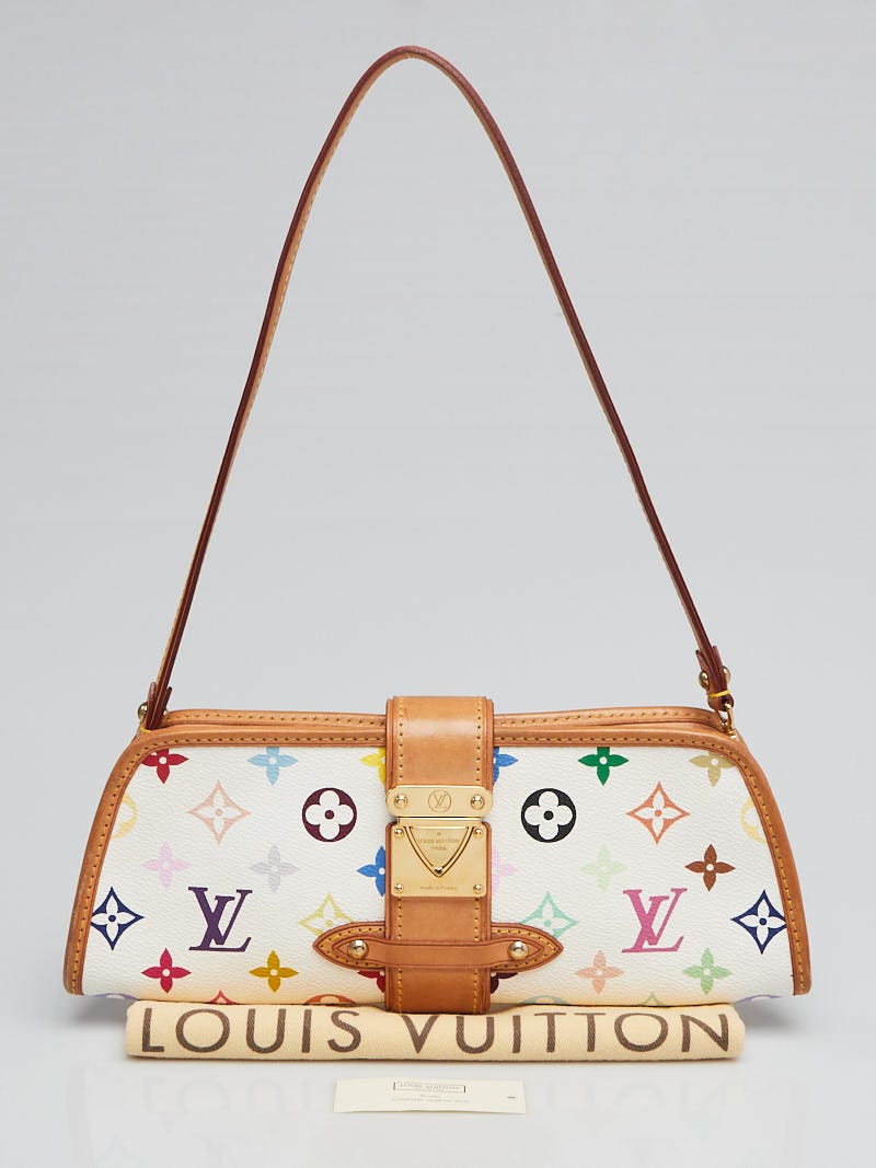 Louis Vuitton Shirley Multicolor Blanc Bag