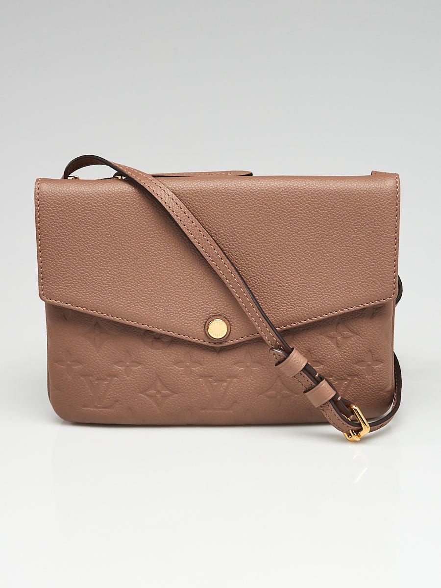 Louis Vuitton Twice Twinset In Taupe Empriente