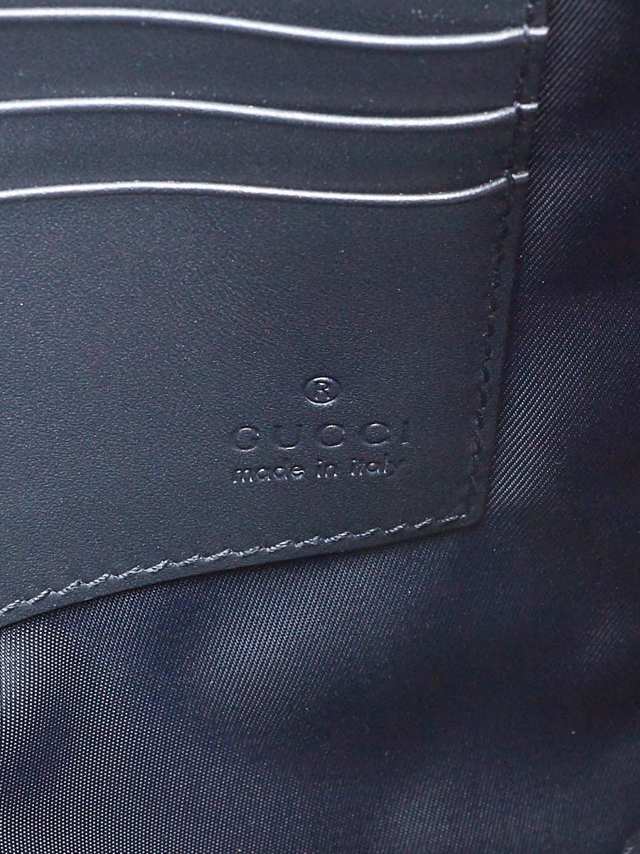 Gucci Beige/Blue GG Coated Canvas Blooms Wristlet Zip Clutch Bag - Yoogi's  Closet