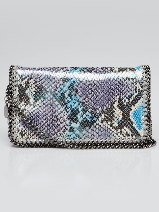 Stella McCartney Petroleum Faux-Snake Crossbody Bag