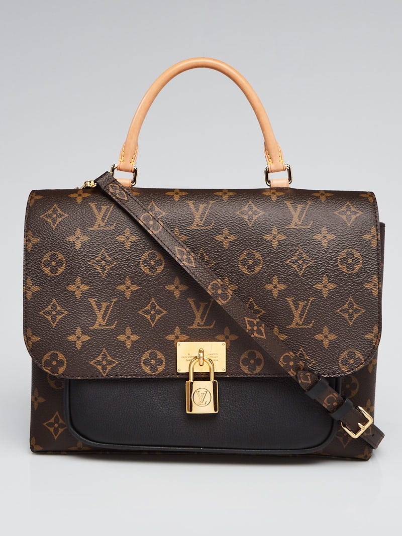 Louis Vuitton Marignan Top Handle Messenger Bag Monogram Canvas Brown