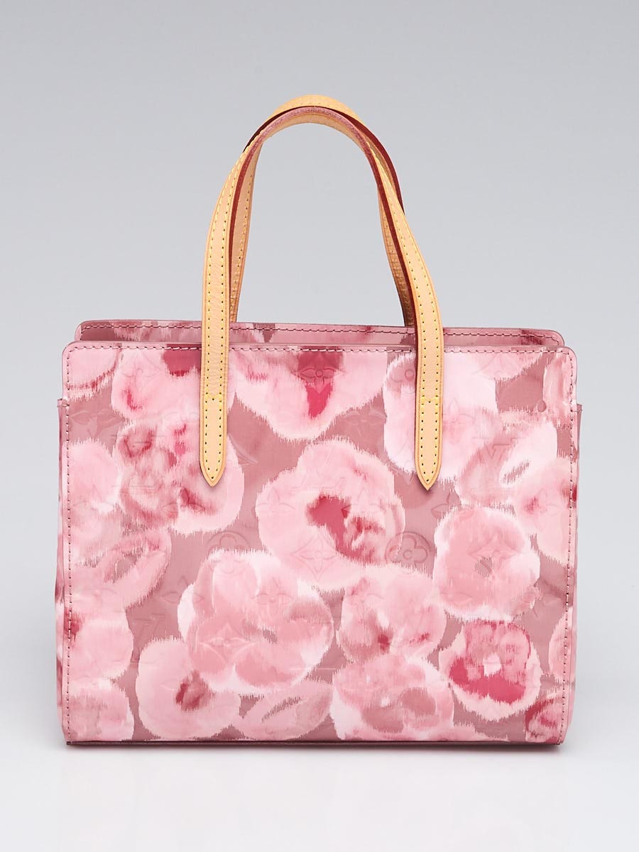 Louis Vuitton Limited Edition Rose Velours Vernis Ikat Catalina BB