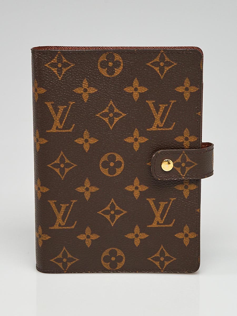 Louis Vuitton Monogram Canvas Medium Ring Agenda Cover