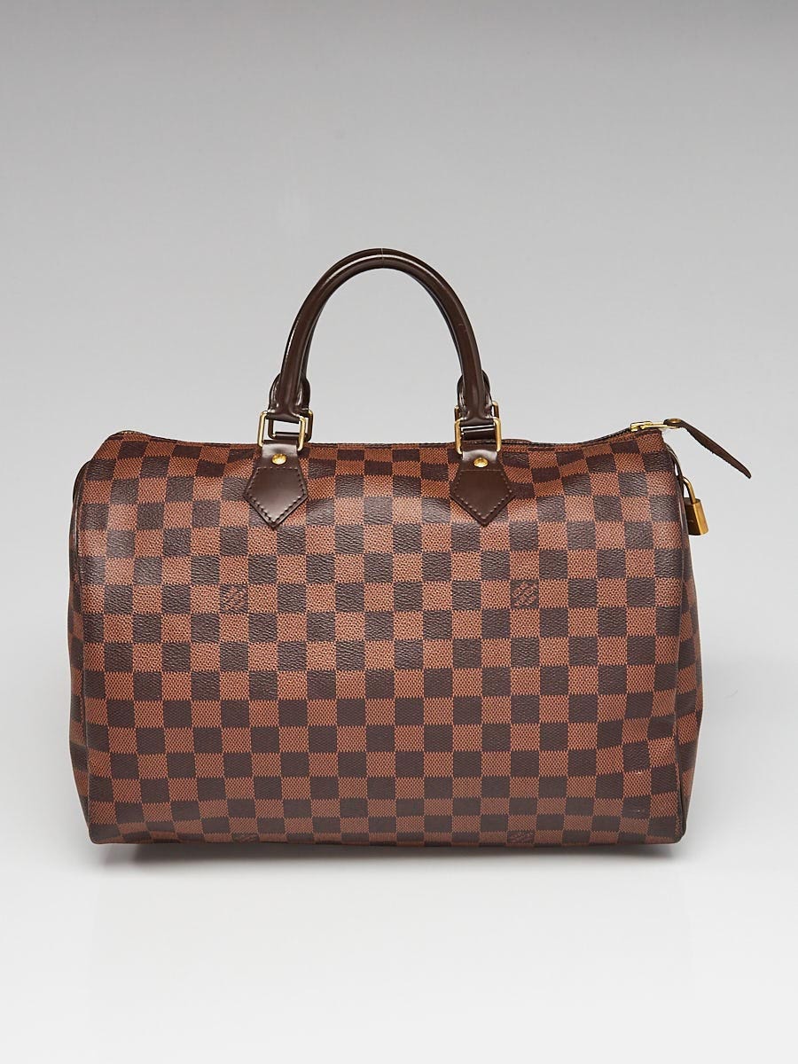 Whats in my bag?!?!? Louis Vuitton Speedy 35 Damier Ebene 