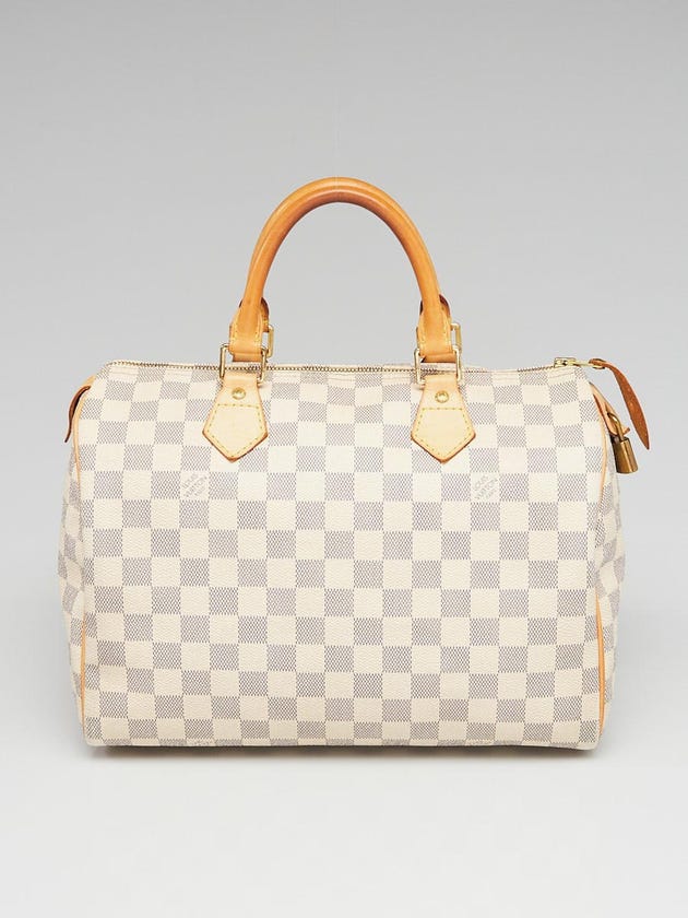 Louis Vuitton Damier Azur Canvas Speedy 30 Bag