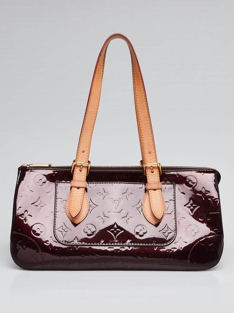 Louis Vuitton Pre-owned Monogram Vernis Rosewood Avenue Shoulder Bag - Purple