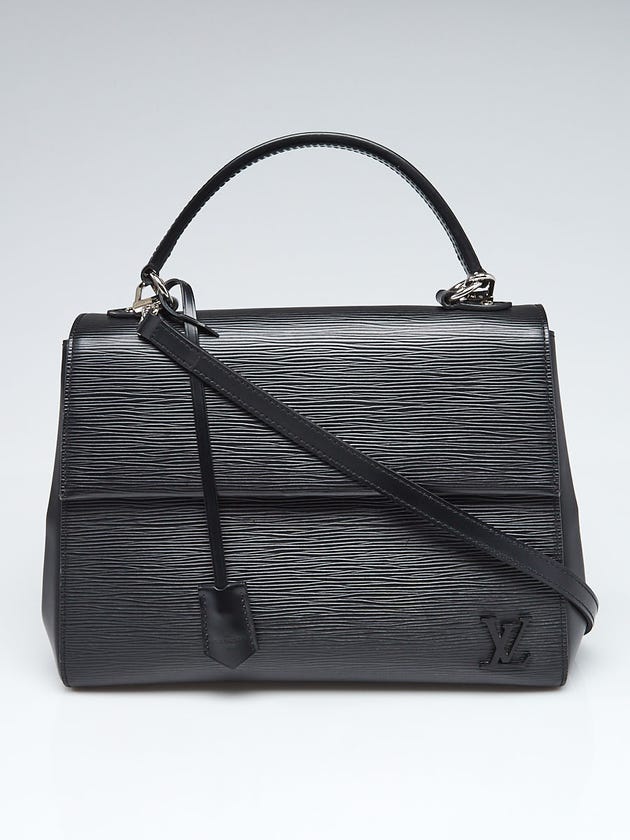Louis Vuitton Black Epi Leather Cluny MM Bag