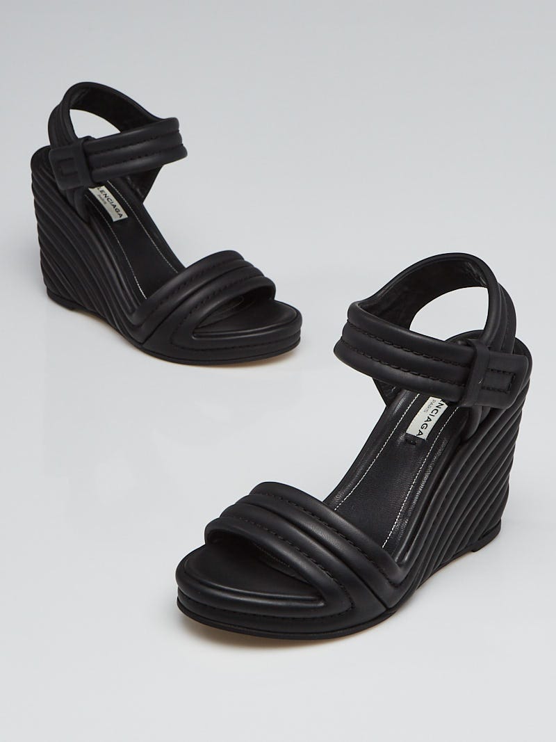 Balenciaga Sandals Women 617574WBBI08000 Leather Gold 36488