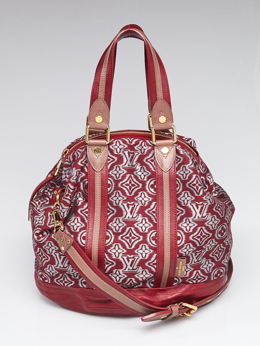 Louis Vuitton Limited Edition Bordeaux Jacquard Monogram Fabric Aviator Bag  ○ Labellov ○ Buy and Sell Authentic Luxury