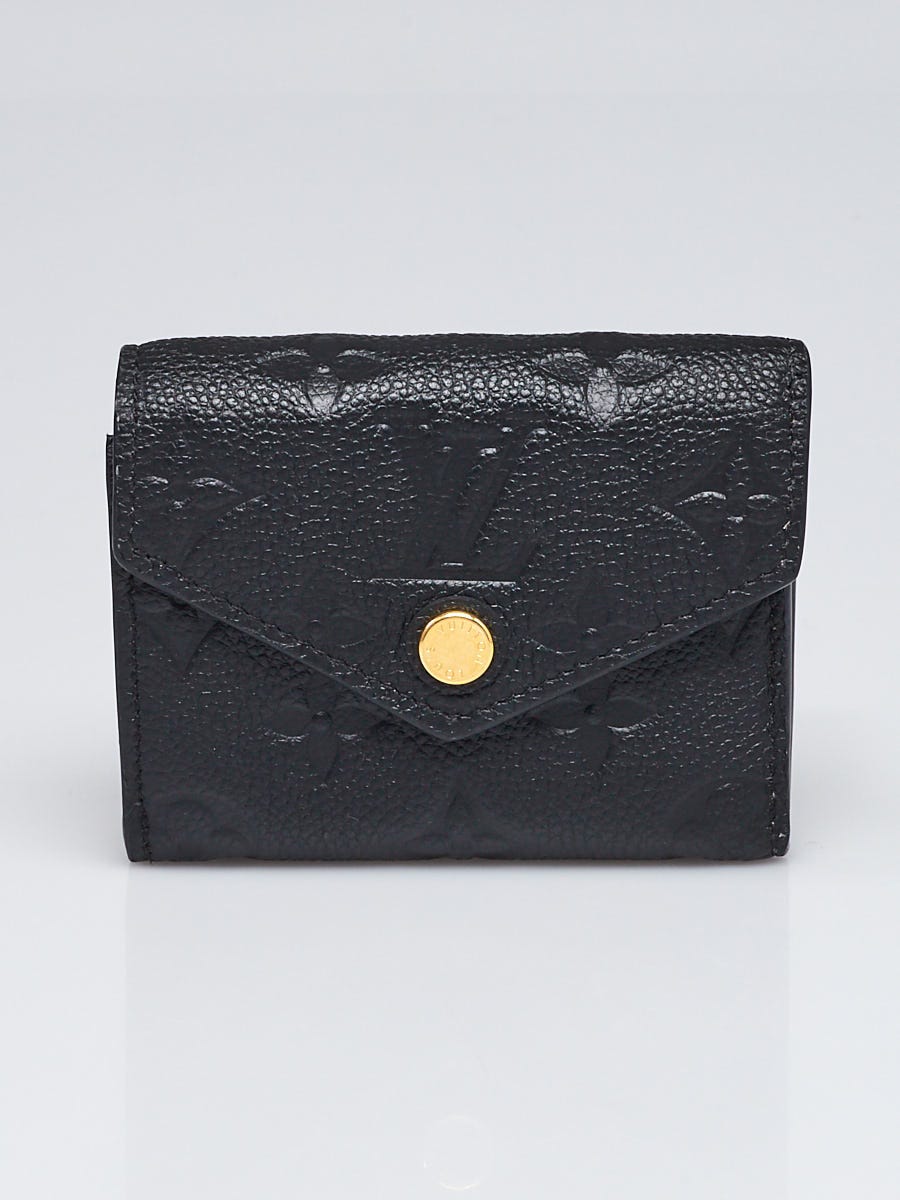 Louis Vuitton Black Monogram Empreinte Zoe Wallet - Consign LV Canada