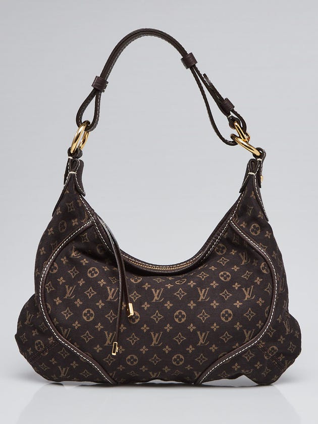 Louis Vuitton Ebene Monogram Idylle Canvas Manon PM Bag