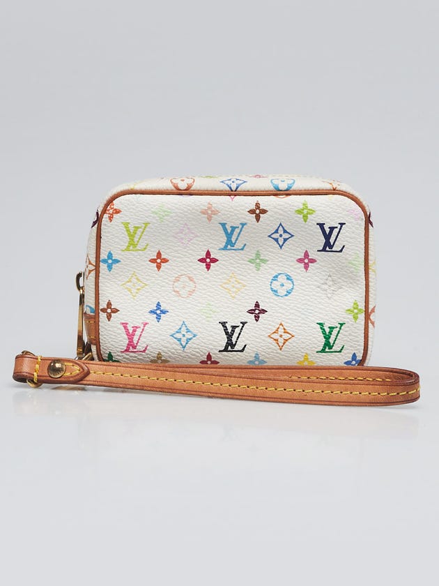 Louis Vuitton White Monogram Multicolore Wapity Case