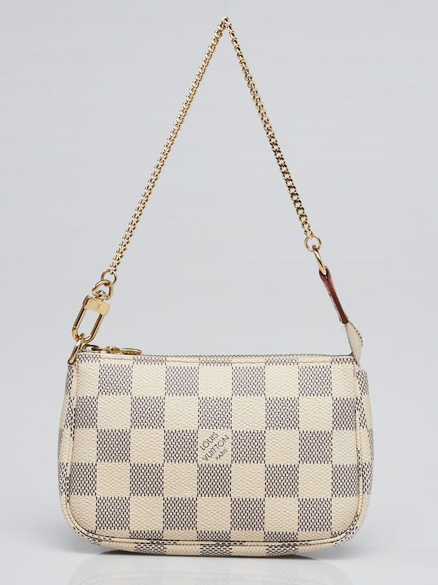 Louis Vuitton Damier Azur Canvas Mini Accessories Pochette Bag