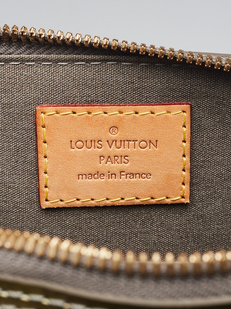 Louis Vuitton Olive Monogram Vernis Alma BB Bag - Yoogi's Closet