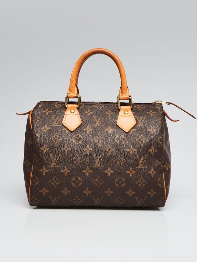 Louis Vuitton Monogram Canvas Speedy 25 Bag