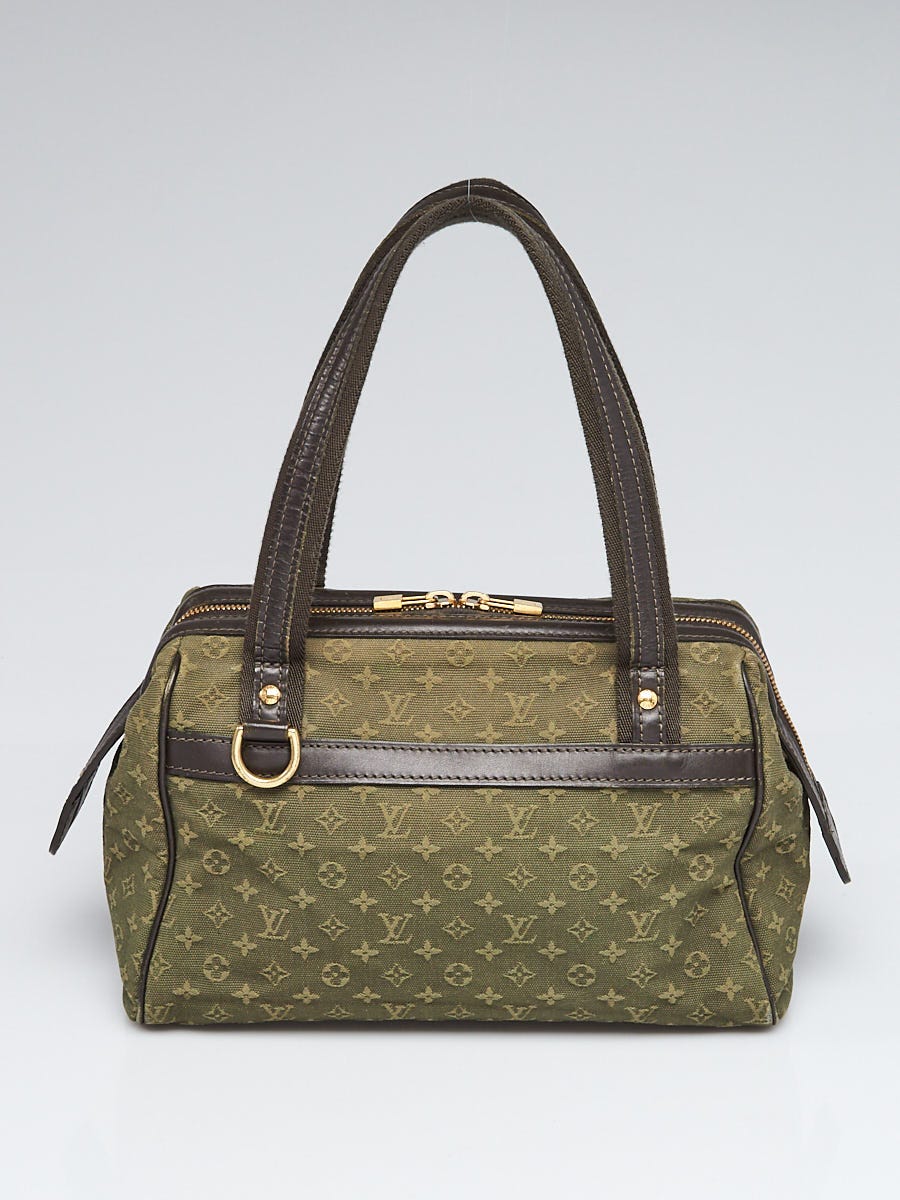 Louis Vuitton Khaki Monogram Mini Lin Josephine, Luxury, Bags