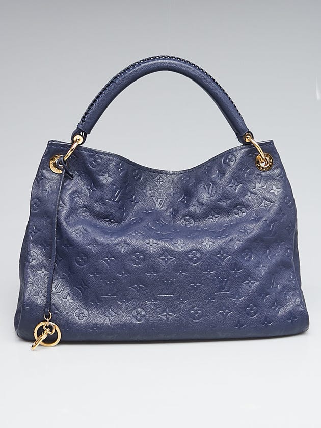 Louis Vuitton Celeste Monogram Empreinte Leather Artsy MM Bag