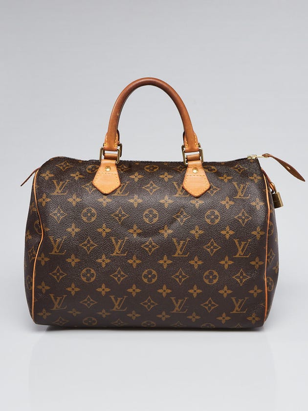 Louis Vuitton Monogram Canvas Speedy 30 Bag
