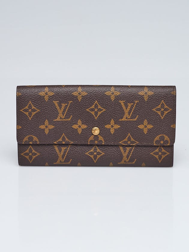 Louis Vuitton Monogram Canvas Sarah Wallet