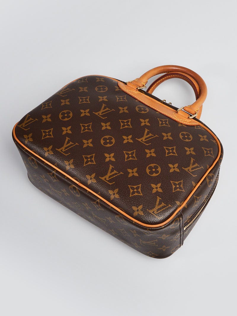 Louis Vuitton - Authenticated Trouville Handbag - Cloth Brown for Women, Very Good Condition