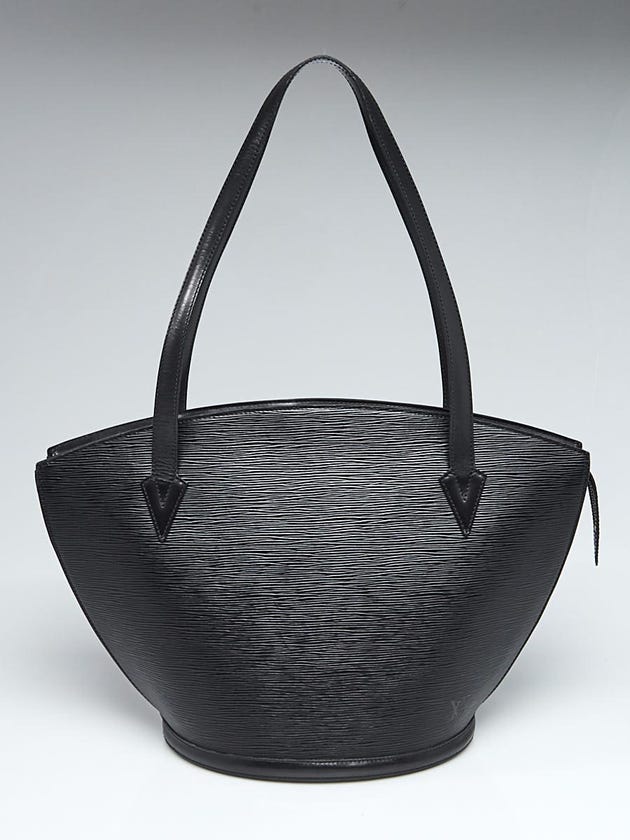 Louis Vuitton Black Epi Leather Saint Jacques GM Bag