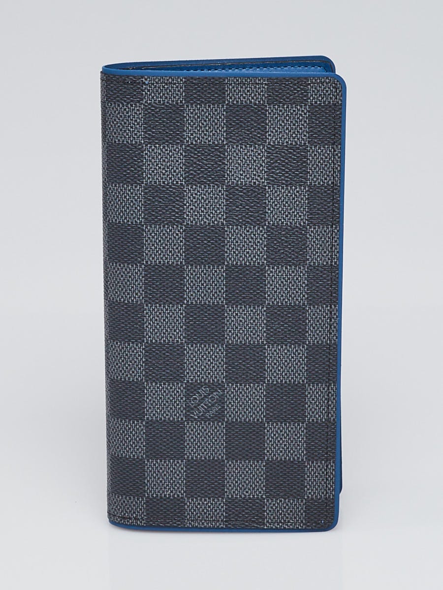 Louis Vuitton Card Holder Damier Graphite Grey/Blue