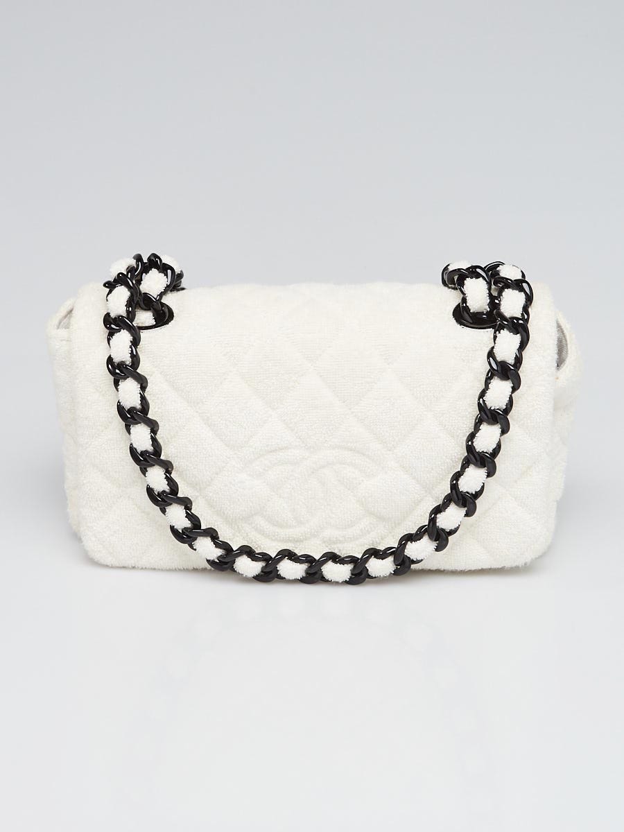 Chanel terry discount cloth flap bag