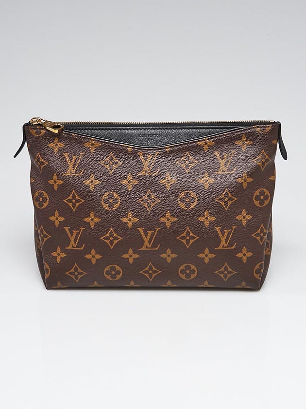 Louis Vuitton Black Monogram Canvas Pallas Beauty Case Cosmetic Bag