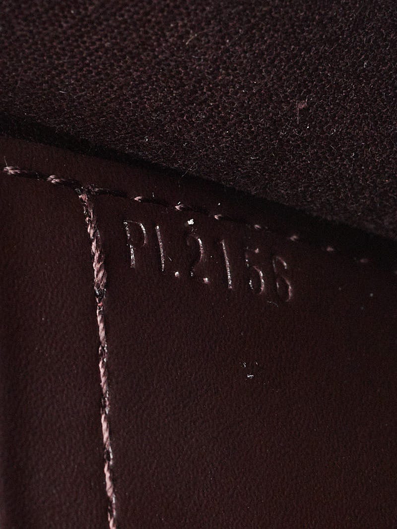 Louis Vuitton Amarante Vernis Chain Louise Clutch GM Bag - Yoogi's Closet