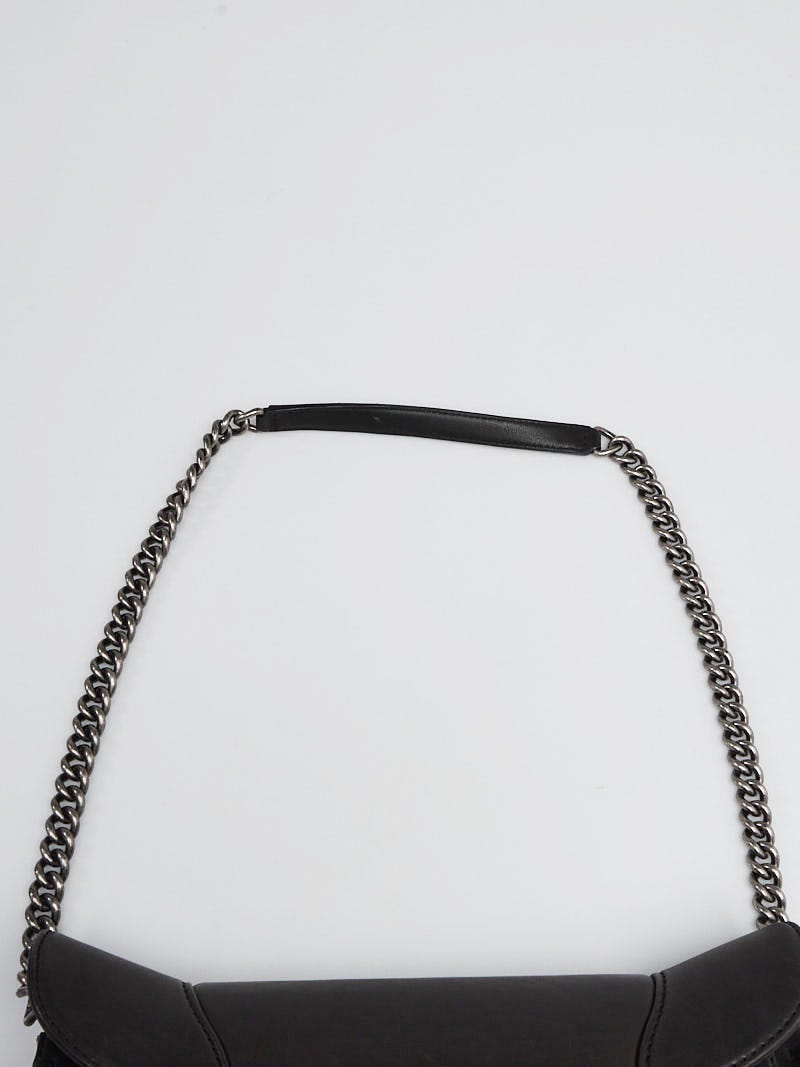 Chanel Paris-Dallas Black Quilted Calfskin Studded Saddle Bag Q6B3VR3PKB000