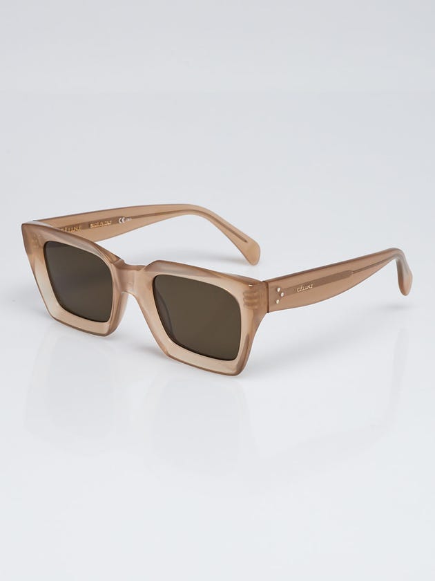 Celine Beige Acetate Frame Tinted Sunglasses - 41450/S
