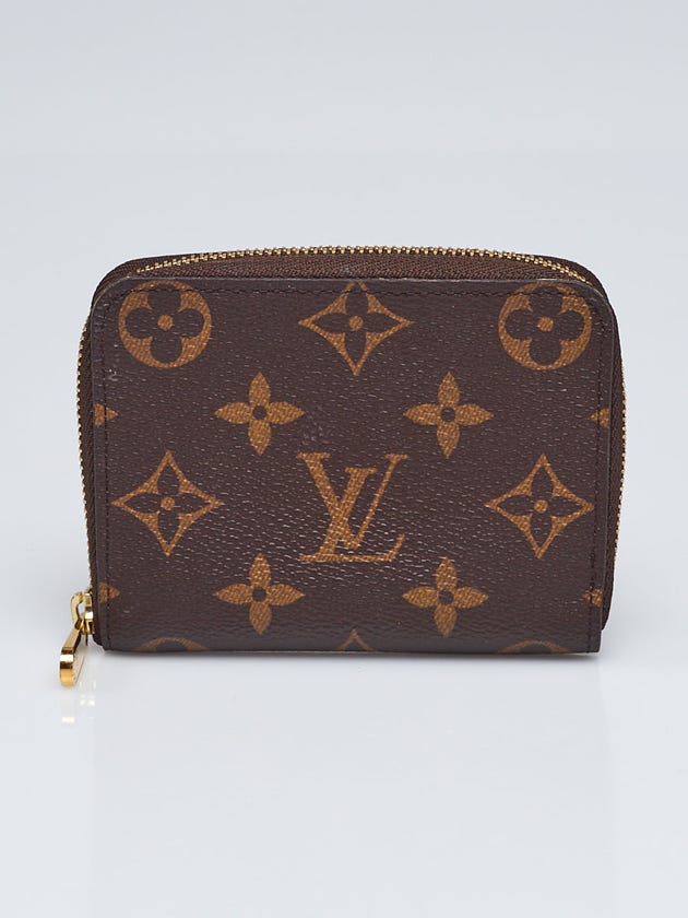 Louis Vuitton Monogram Canvas Zippy Coin Purse