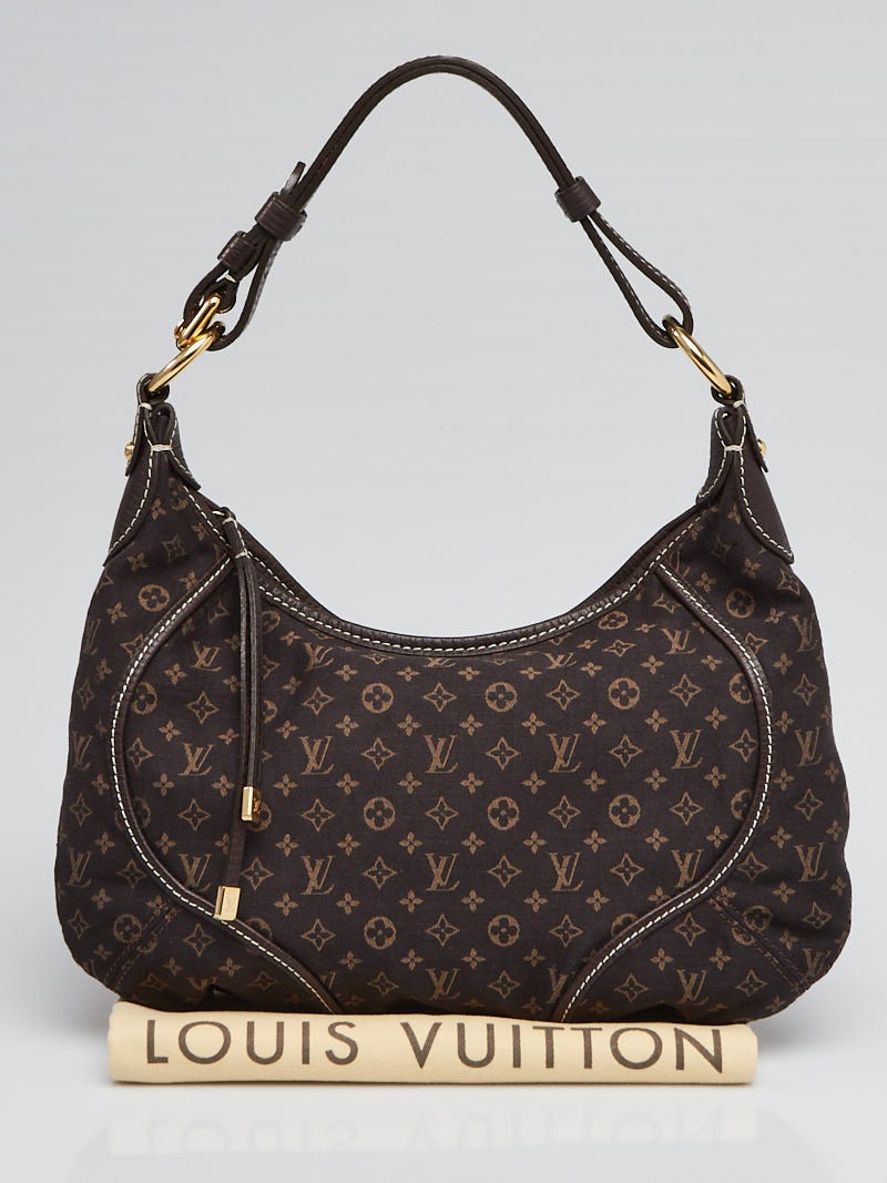 Louis Vuitton Ebene Mini Lin Monogram Manon PM Bag - Yoogi's Closet