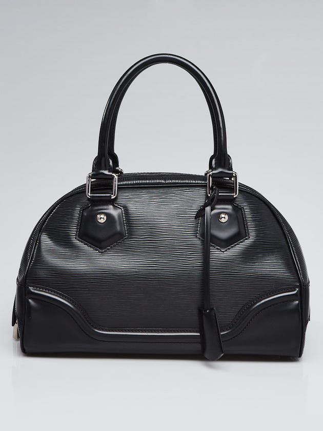 Louis Vuitton Black Epi Leather Montaigne PM Bag
