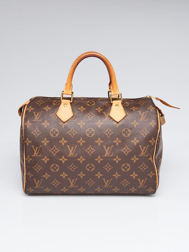 Louis Vuitton Monogram Canvas Speedy 30 Bag