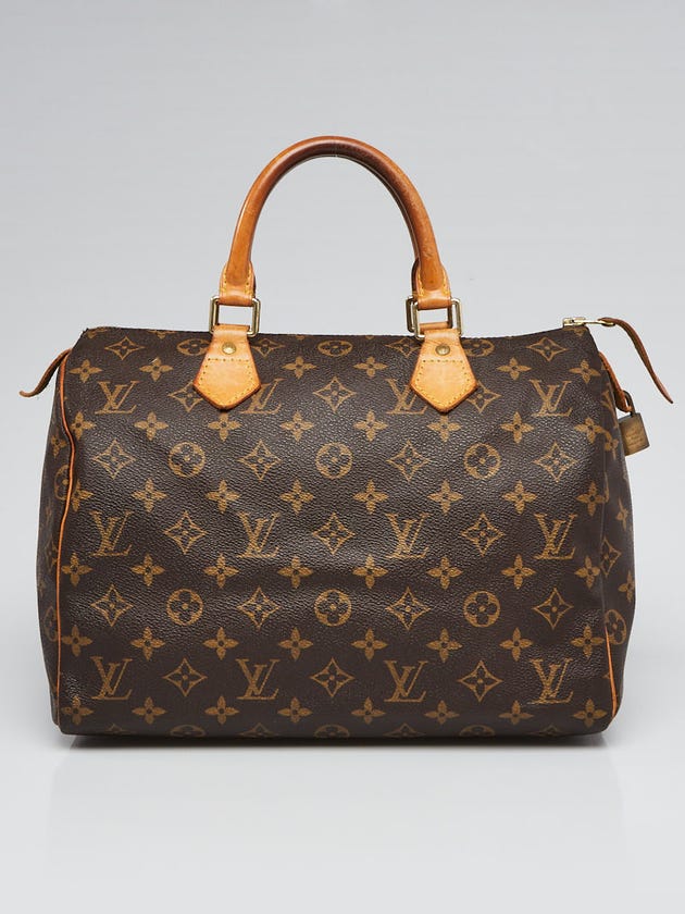 Louis Vuitton Monogram Canvas Speedy 30 Bag