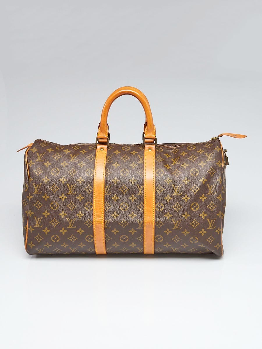 Louis Vuitton Vintage Monogram Canvas Keepall 45 Bag | Yoogi's Closet