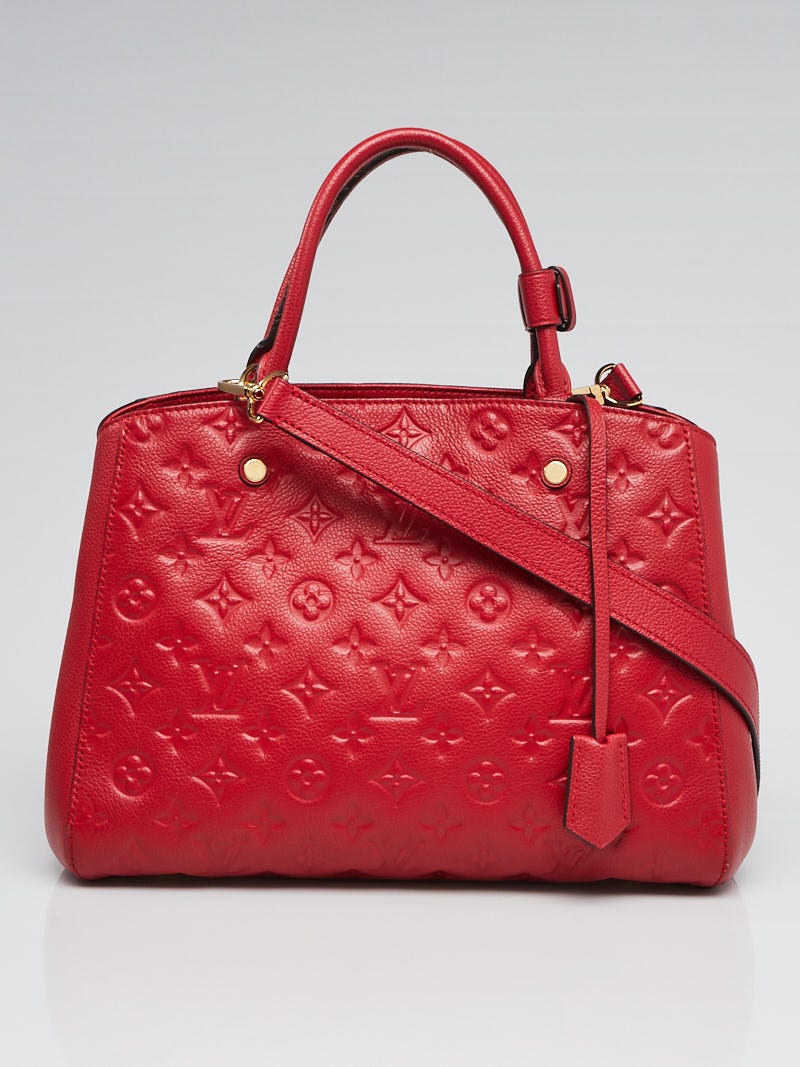 Louis Vuitton Montaigne Mm In Monogram Empreinte Leather