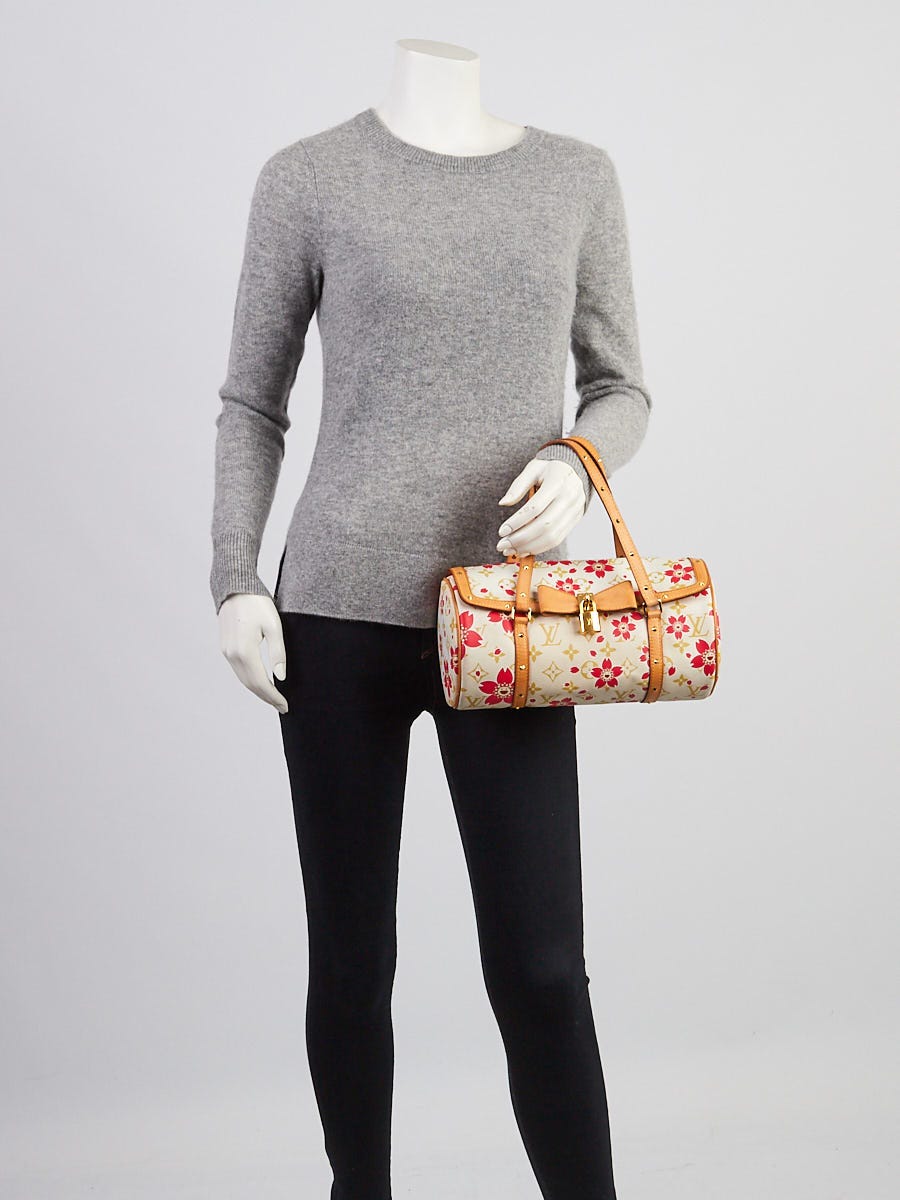 Louis Vuitton Limited Edition Cherry Blossom Monogram Canvas Papillon Bag -  Yoogi's Closet
