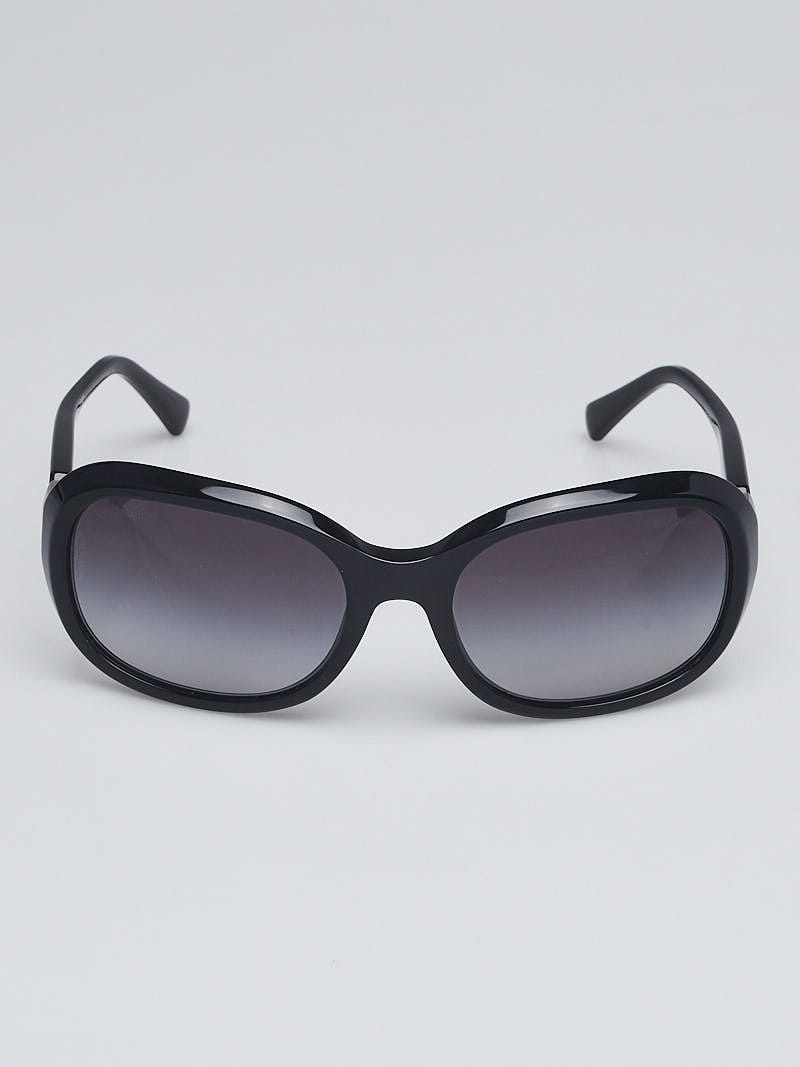 Chanel Black Acetate Frame Sunglasses - 5286 - Yoogi's Closet