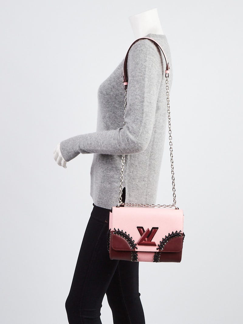 Louis Vuitton Braided Handle Twist Bag Epi Leather MM