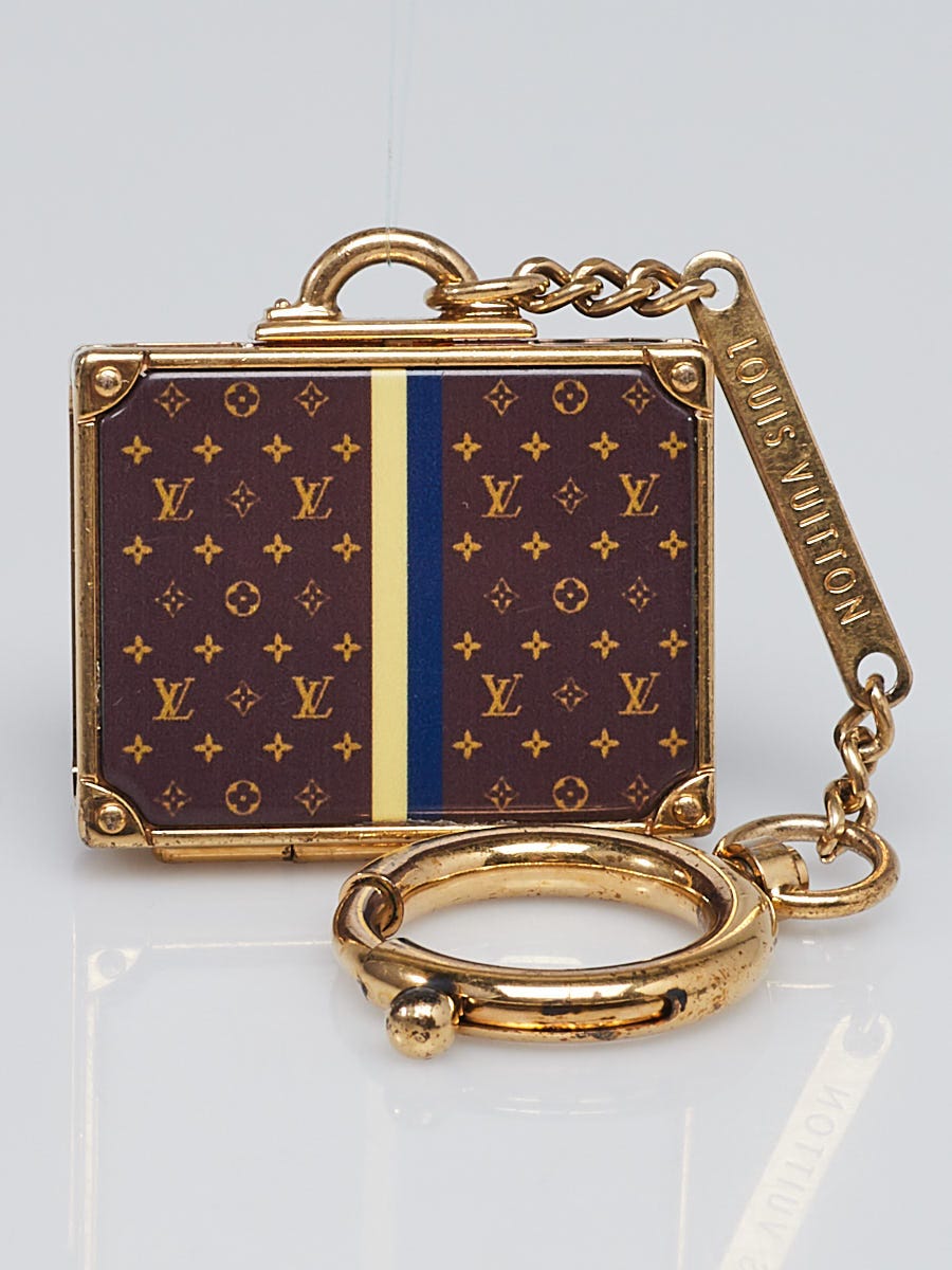 Louis Vuitton Monogram Alzer Bag Charm With Mirror Key Ring 