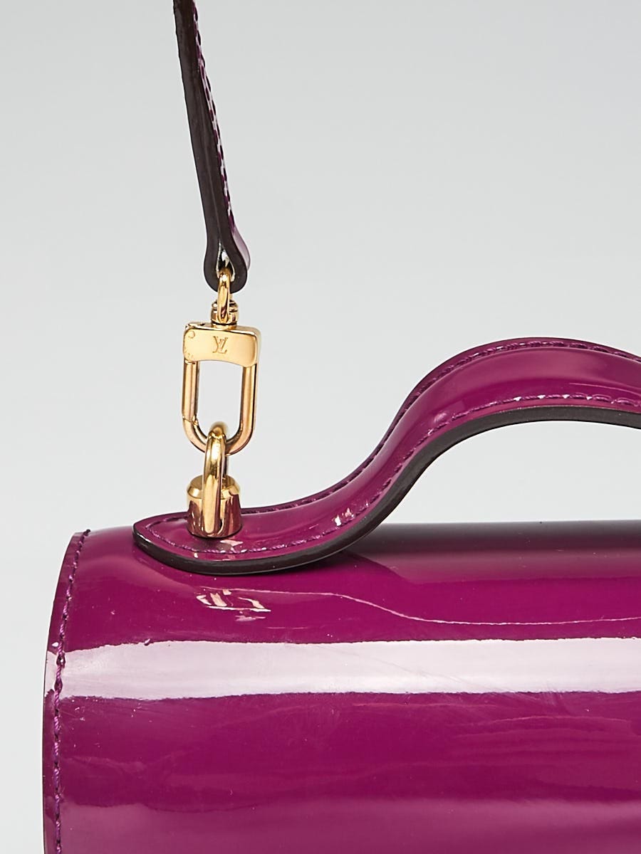 Louis Vuitton Lilac Vernis Leather Monceau BB Bag - Yoogi's Closet