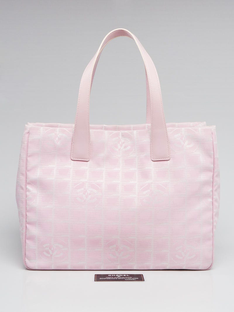 Vintage Chanel Pink Travel Ligne Shoulder Bag