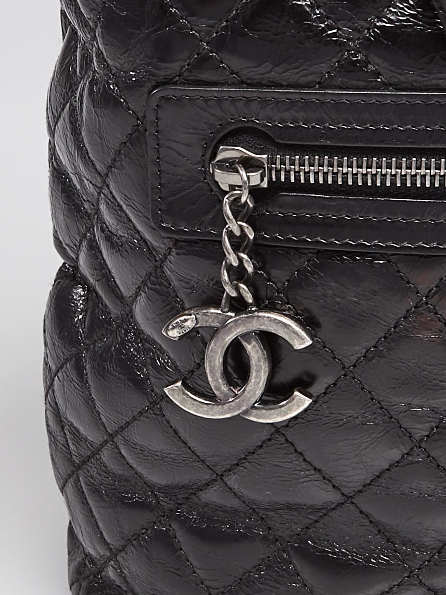 Chanel Black Quilted Glazed Leather Mountain Small Backpack Bag - Yoogi's  Closet