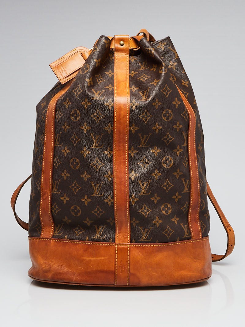 Louis Vuitton Monogram Canvas Randonnee GM Backpack Bag - Yoogi's