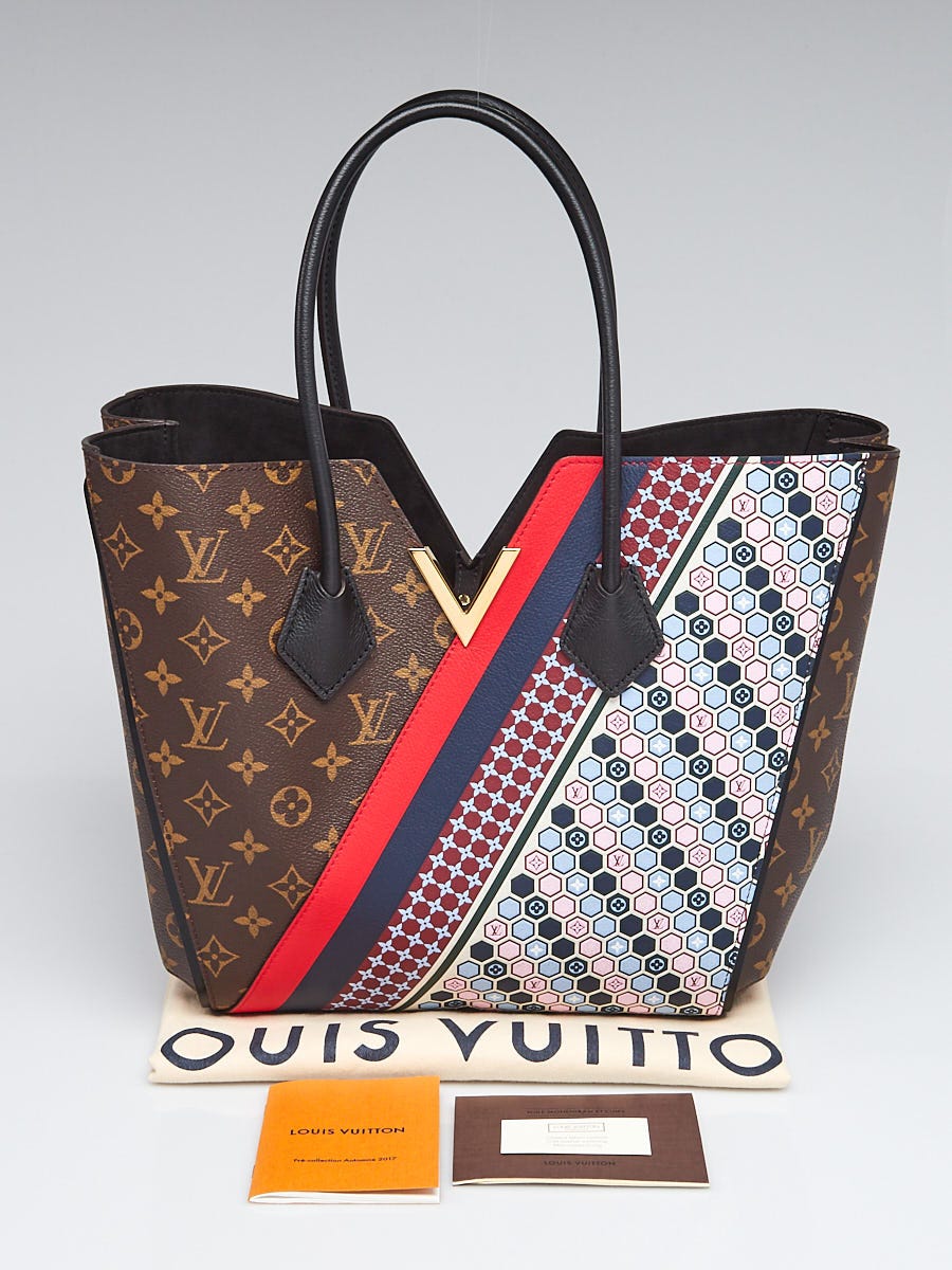 Louis Vuitton Monogram Canvas and Black Leather Kimono Tote Bag - Yoogi's  Closet