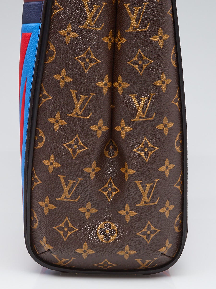 Louis Vuitton Limited Edition Monogram Canvas and Multicolor Graphic  Pattern Kimono Tote Bag - Yoogi's Closet